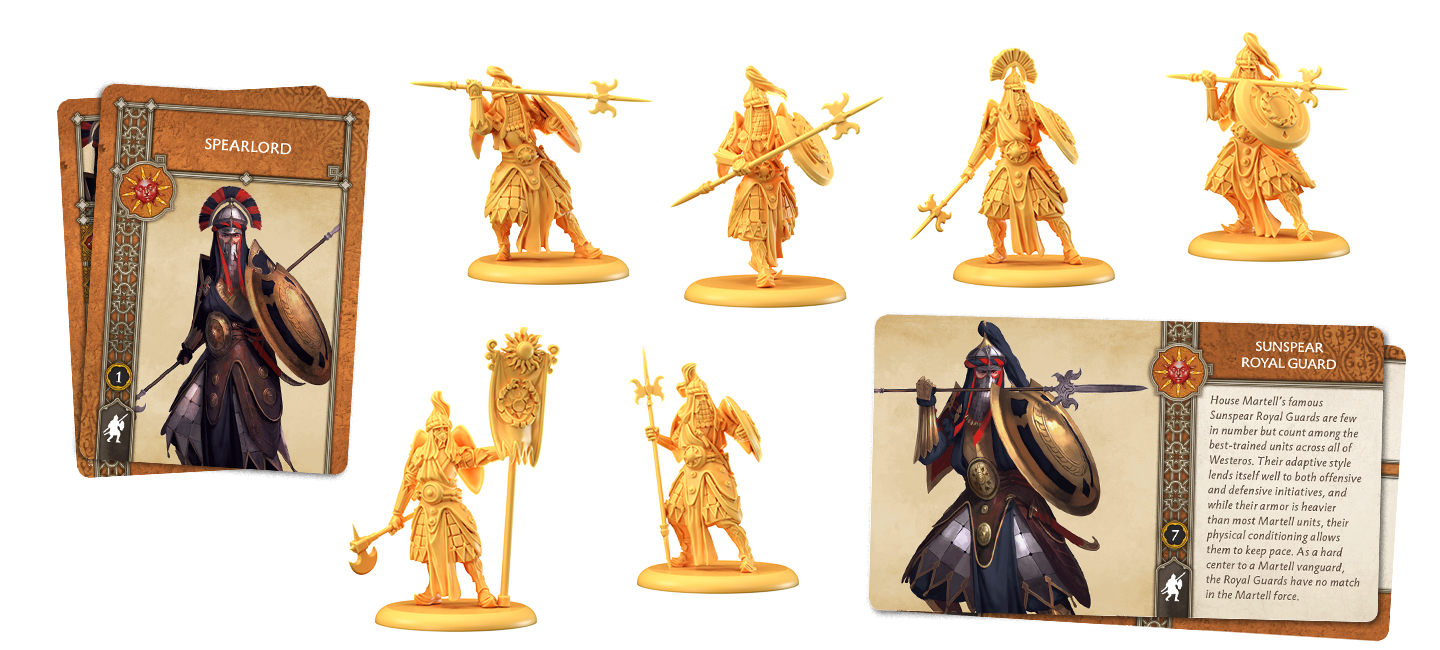 A Song of Ice and Fire : Tabletop Miniatures Game - Sunspear Royal Guard
